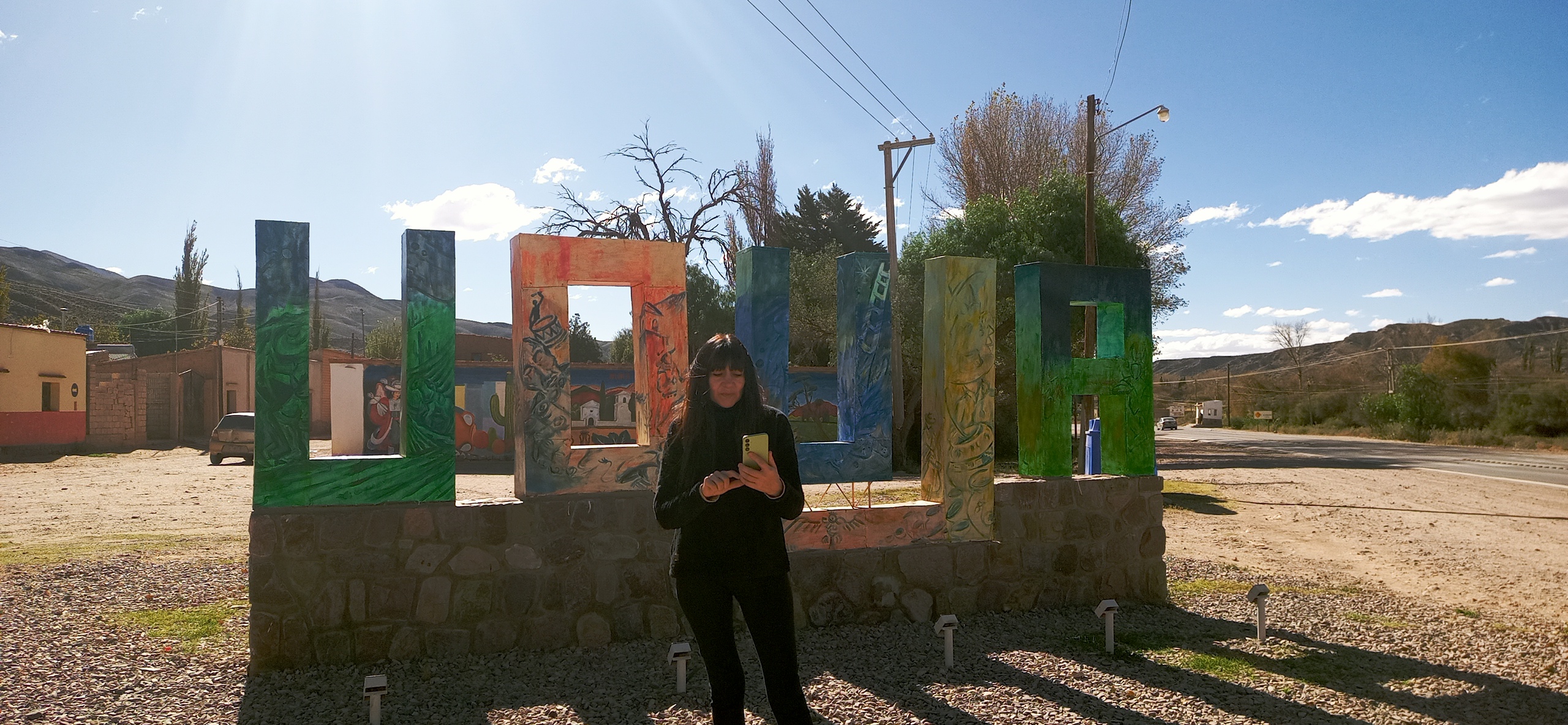 Quebrada de las Señoritas en Uquía